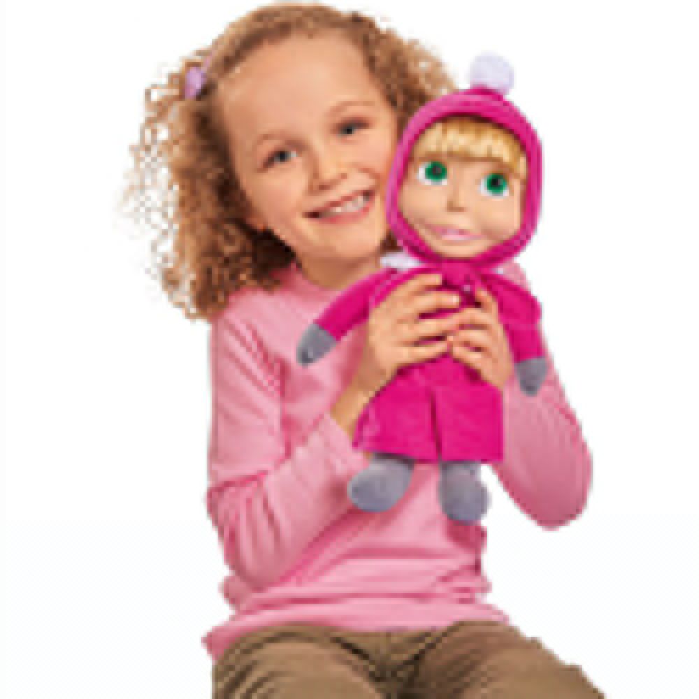 Пееща кукла Маша - 30 см, Маша и Мечокът