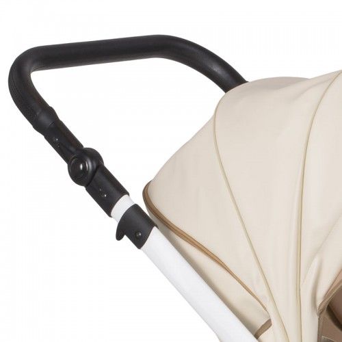 Комбинирана количка Pro 2 в 1 еко кожа, melis, ванилия