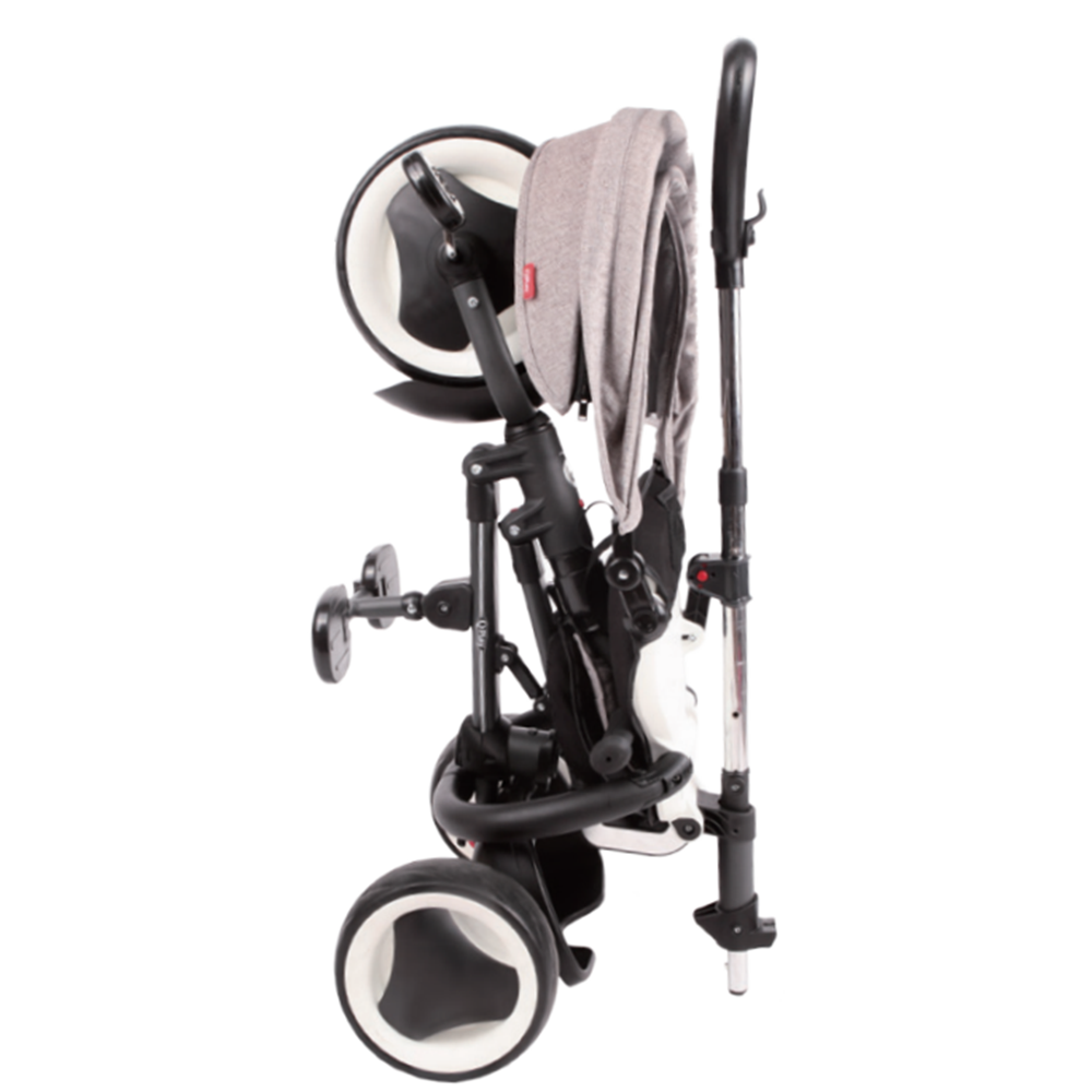 Триколка Rito Deluxe, 3 в 1, сива