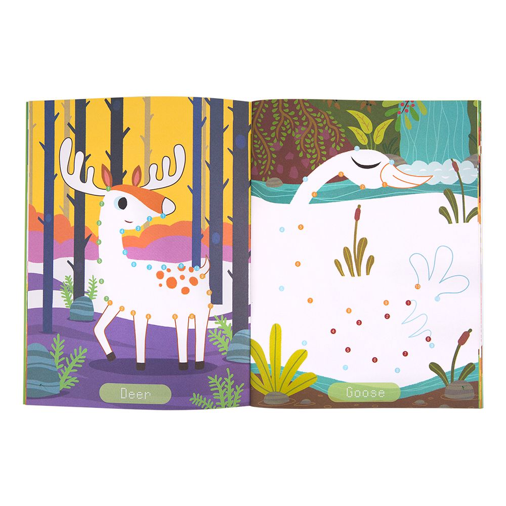 Книжка за рисуване, Възхитителни животни