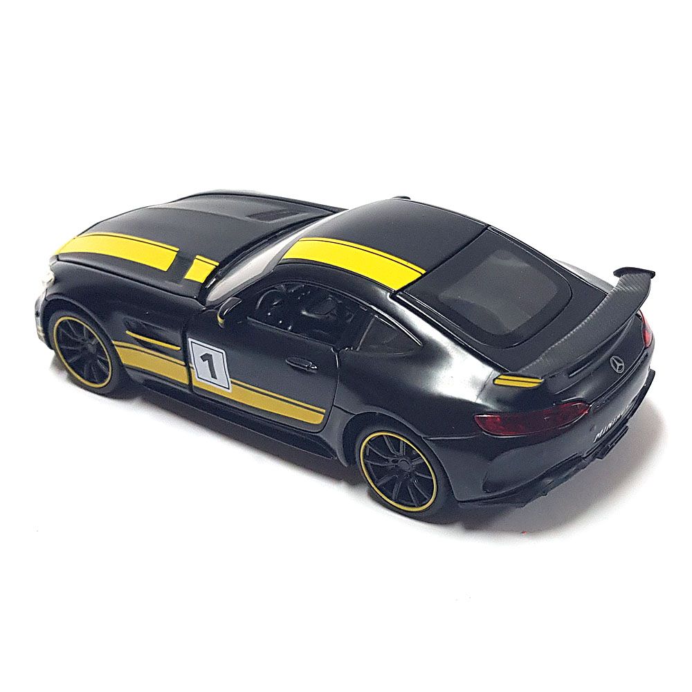 Метална кола, Mercedes Benz GTR sports, черен мат