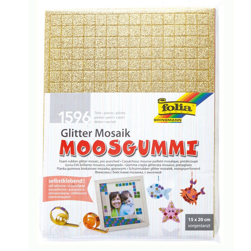 Folia Bringmann, Блестяща мозайка с меки елементи, 6 цвята