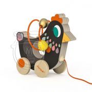 Лабиринт с мъниста за дърпане, Кокошка