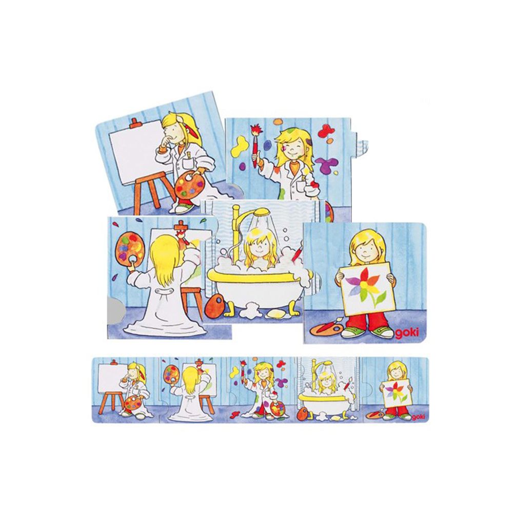 Goki, Дървен пъзел, Последователности