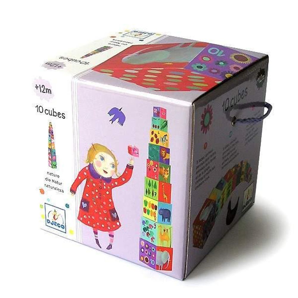 Кула от картонени кубчета за най-малките, Дивата природа