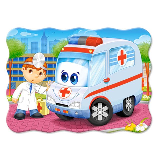 Доктор с линейка, пъзел 30 части