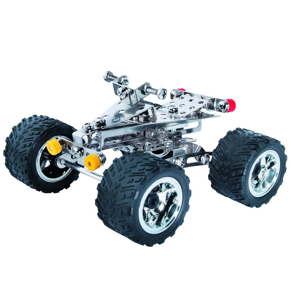 Метален конструктор, Състезателен автомобил Болид - 3 модела, 180 части