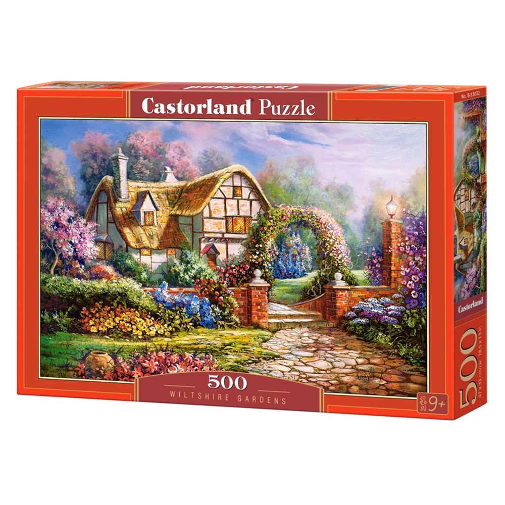 Castorland, Градините на Уилтшир, пъзел 500 части