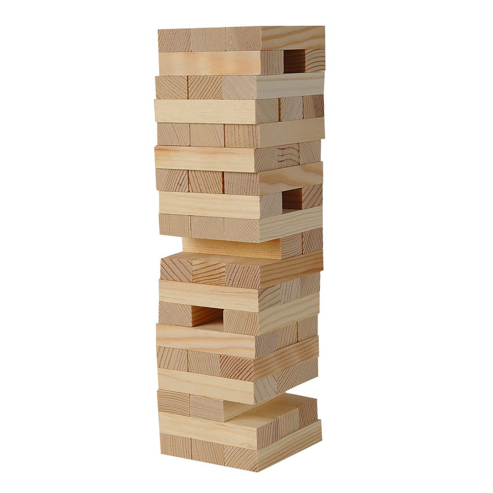 Балансна кула Джeнга, натурална