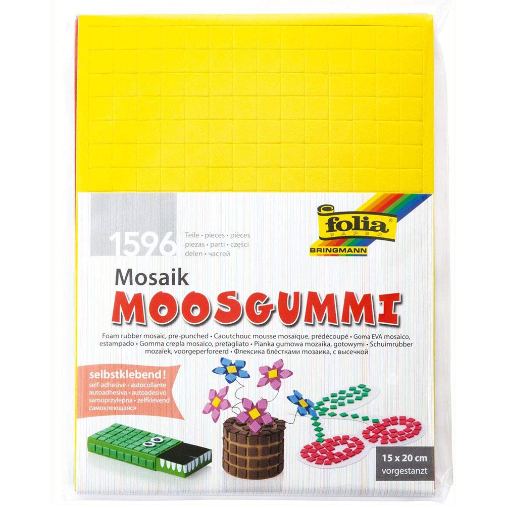 Folia Bringmann, Мозайка с меки елементи, 6 цвята