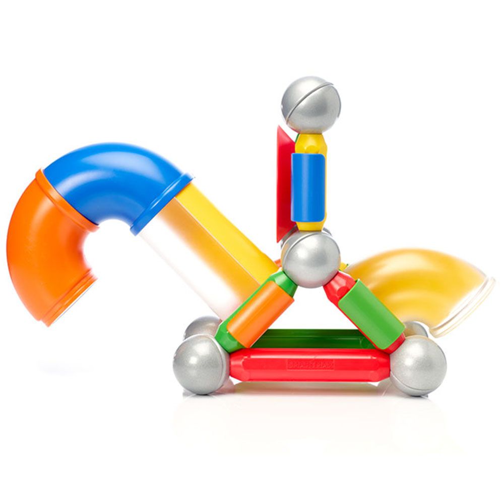 Магнитен конструктор, Супер писта за топчета, 46 части