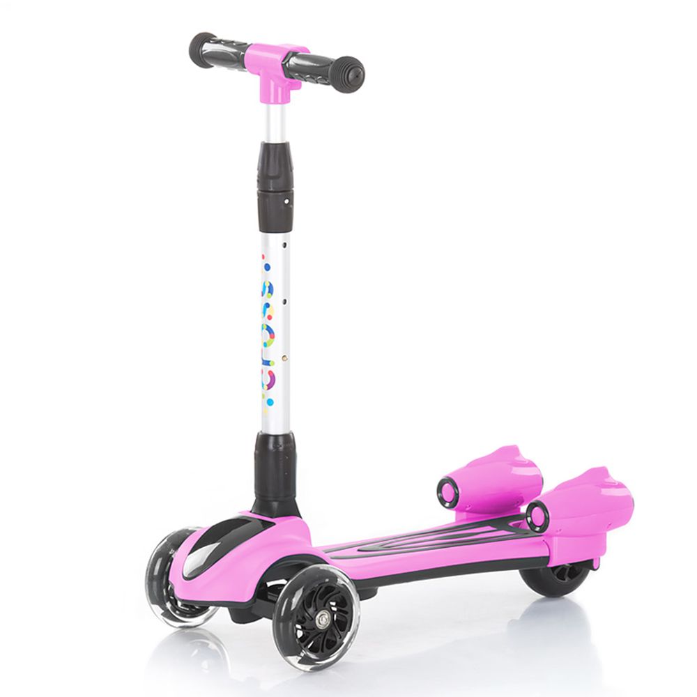 Сгъваем скутер с музика, светлини и пара, Cross