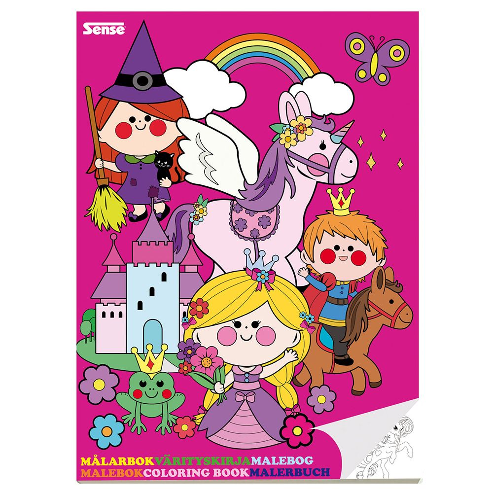 Sense, Книжка за оцветяване, Приказки