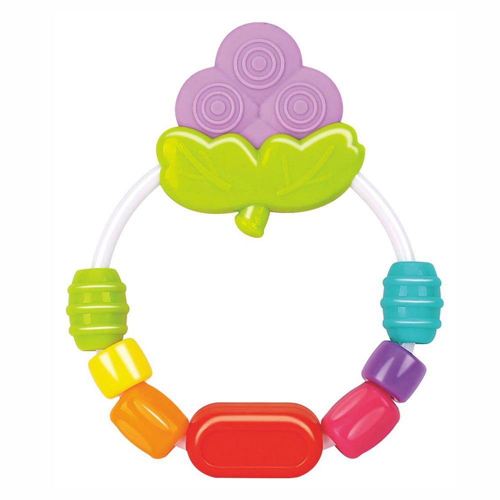 Бебешка гризалка с цветни мъниста