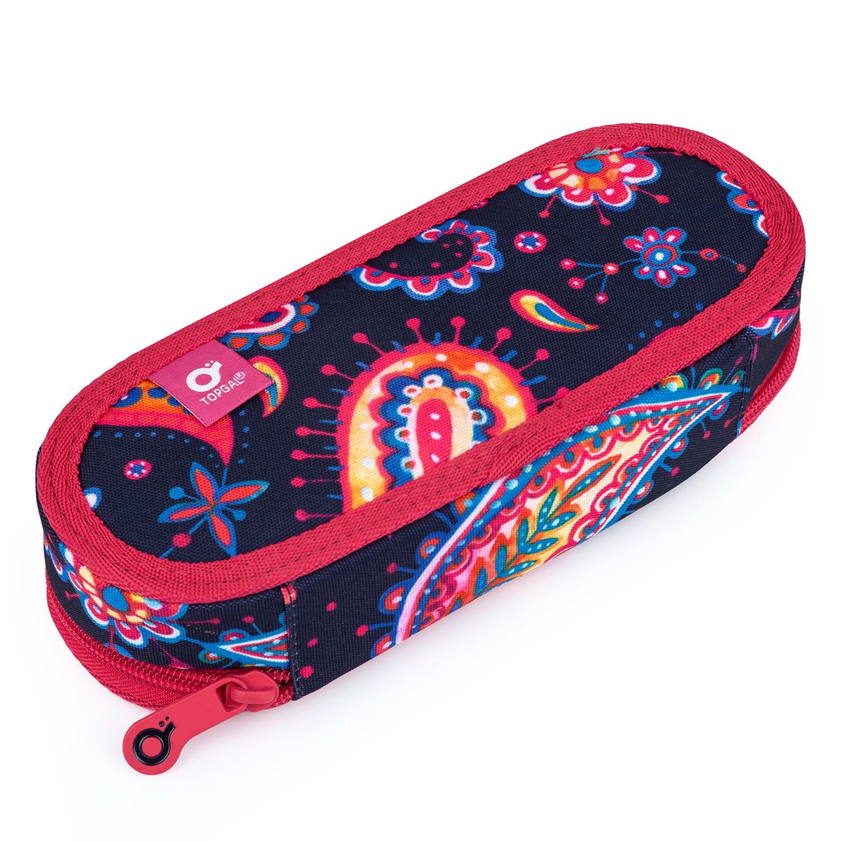 Ученически несесер, объл, Есенни листа