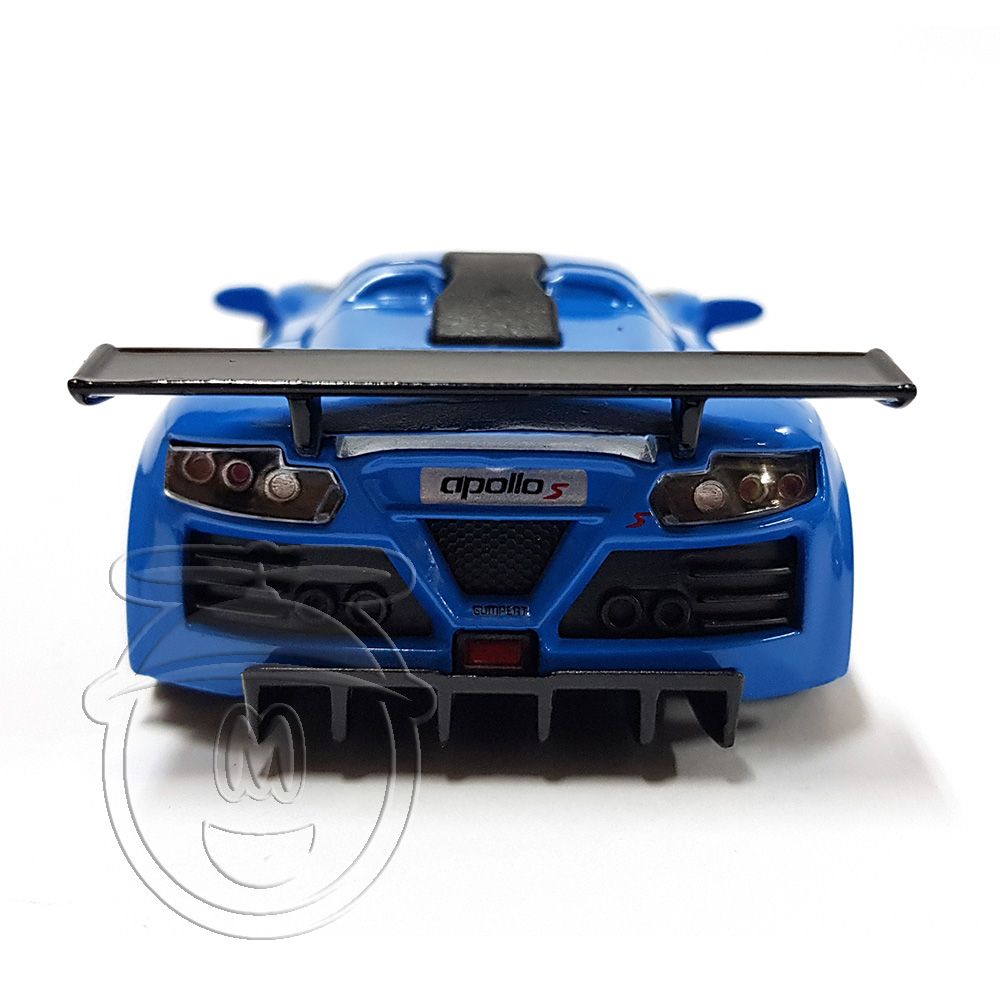 Метална кола, Gumpert Apollo Sport, 2010, синя
