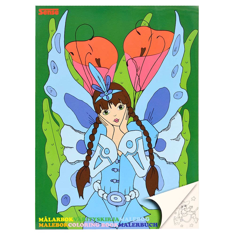Sense, Книжка за оцветяване, Феи