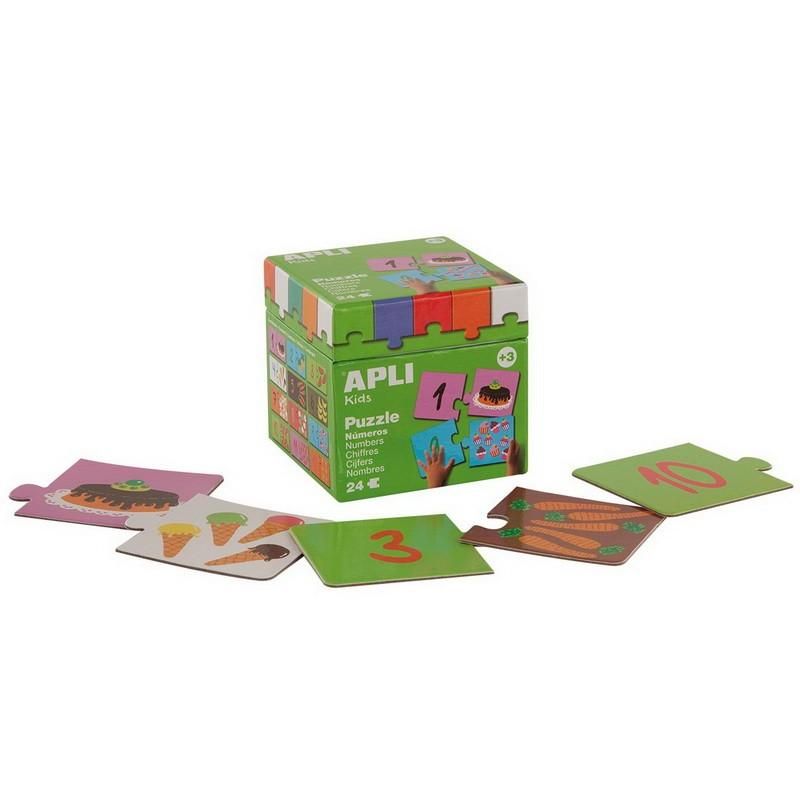 Детски образователен пъзел, Числата