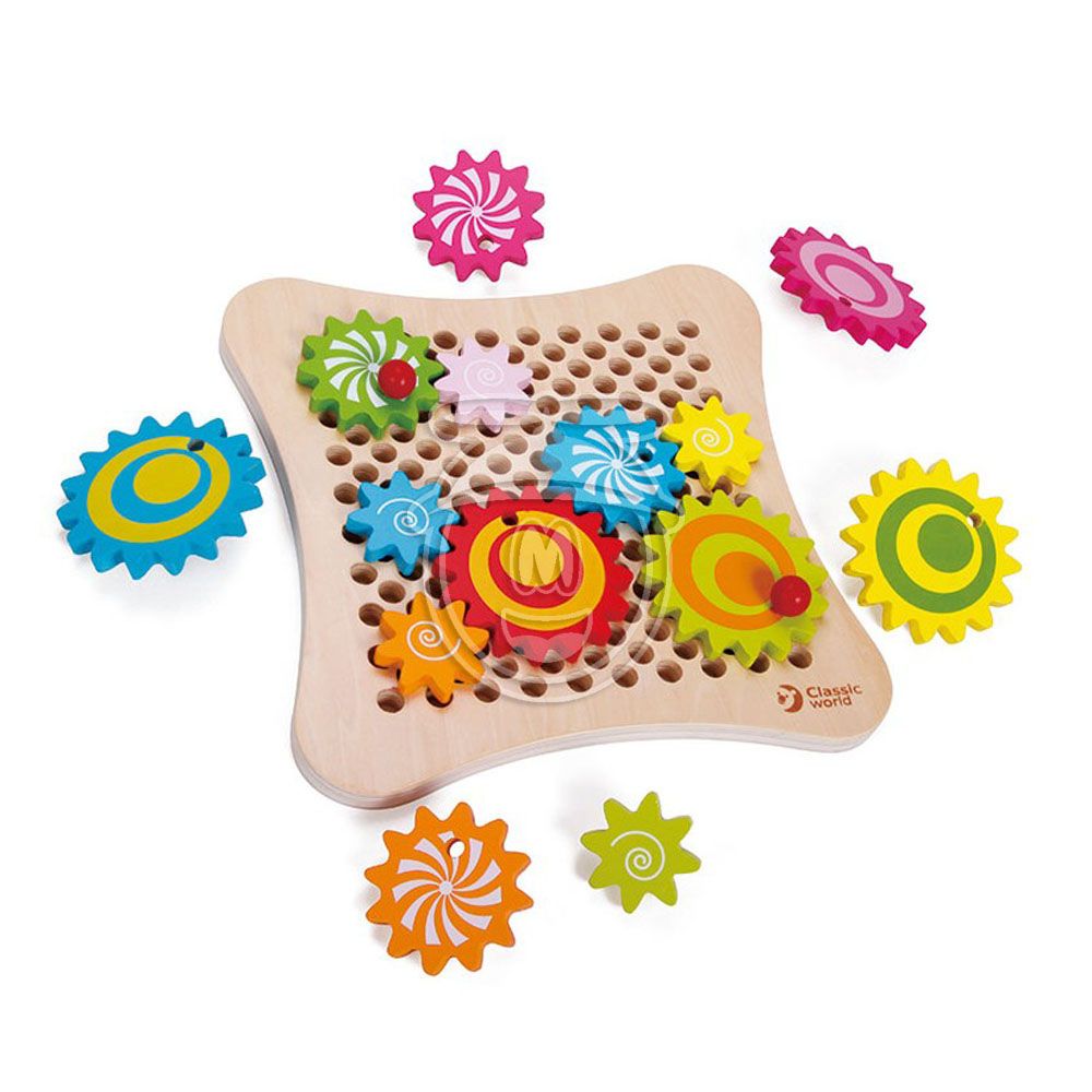 Classic world, Дървена игра със зъбни колела