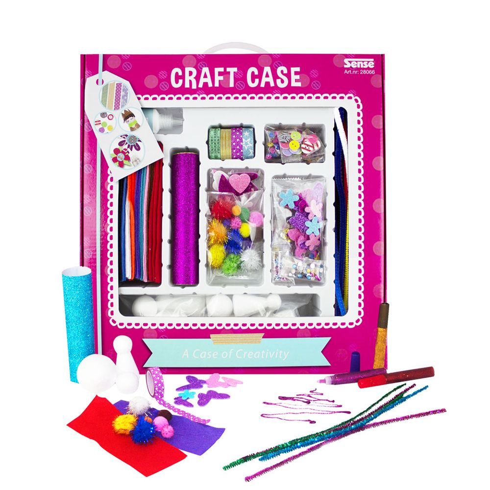 Голям занаятчийски комплект за рисуване и апликации