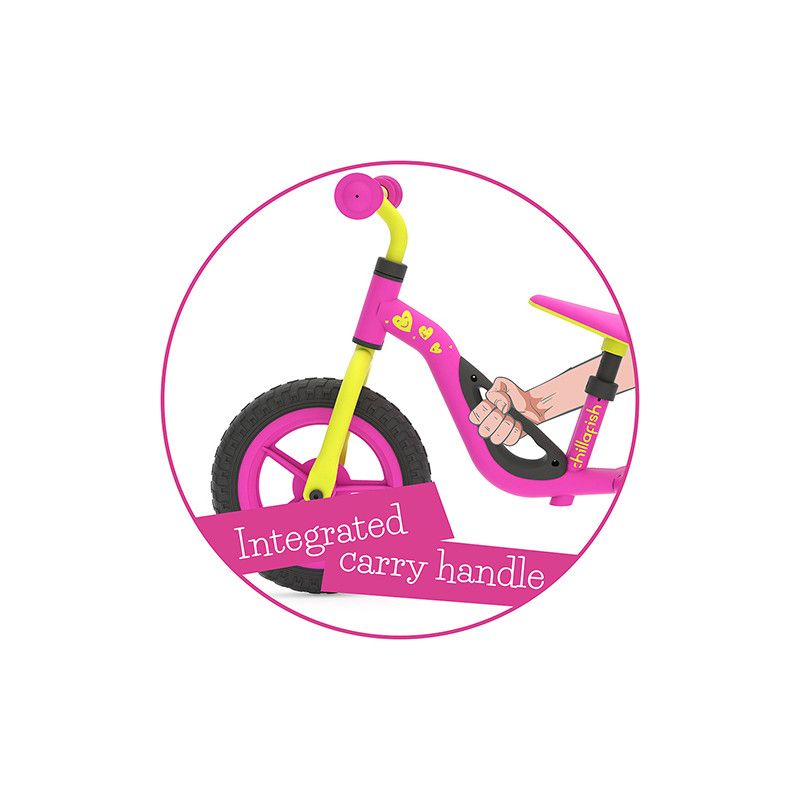 Колело за баланс, Charlie, 10 инча, розово