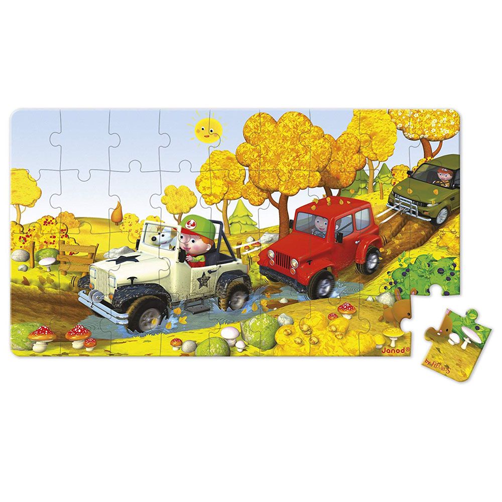 Пъзел, Джип 4х4