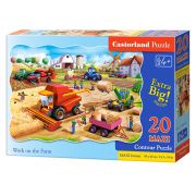 Работа във фермата, пъзел 20 части