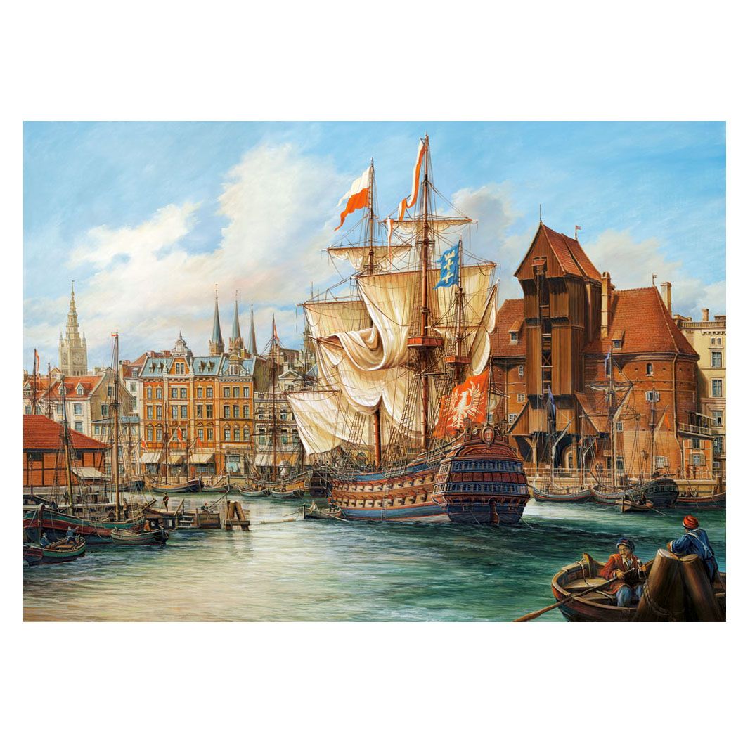 Старият Гданск, пъзел 1000 части