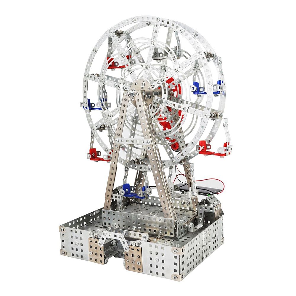 Метален конструктор, Виенско колело със соларна батерия