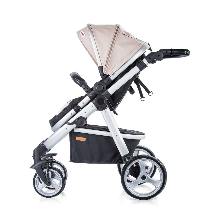 Комбинирана количка Нина 2 в 1 бежова,