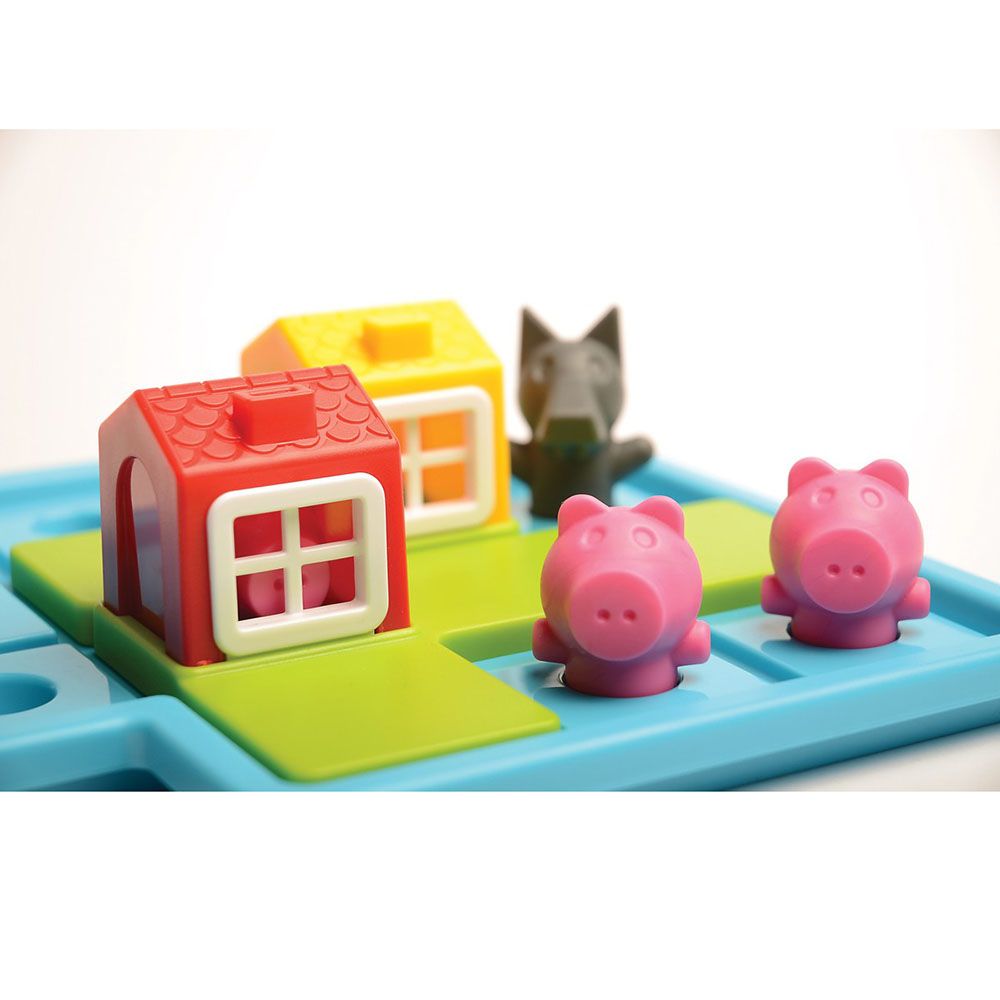 Логическа игра-пъзел, Трите прасенца