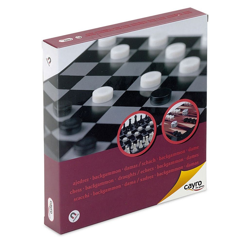 Cayro, Магнитна игра, Шах, табла и дама