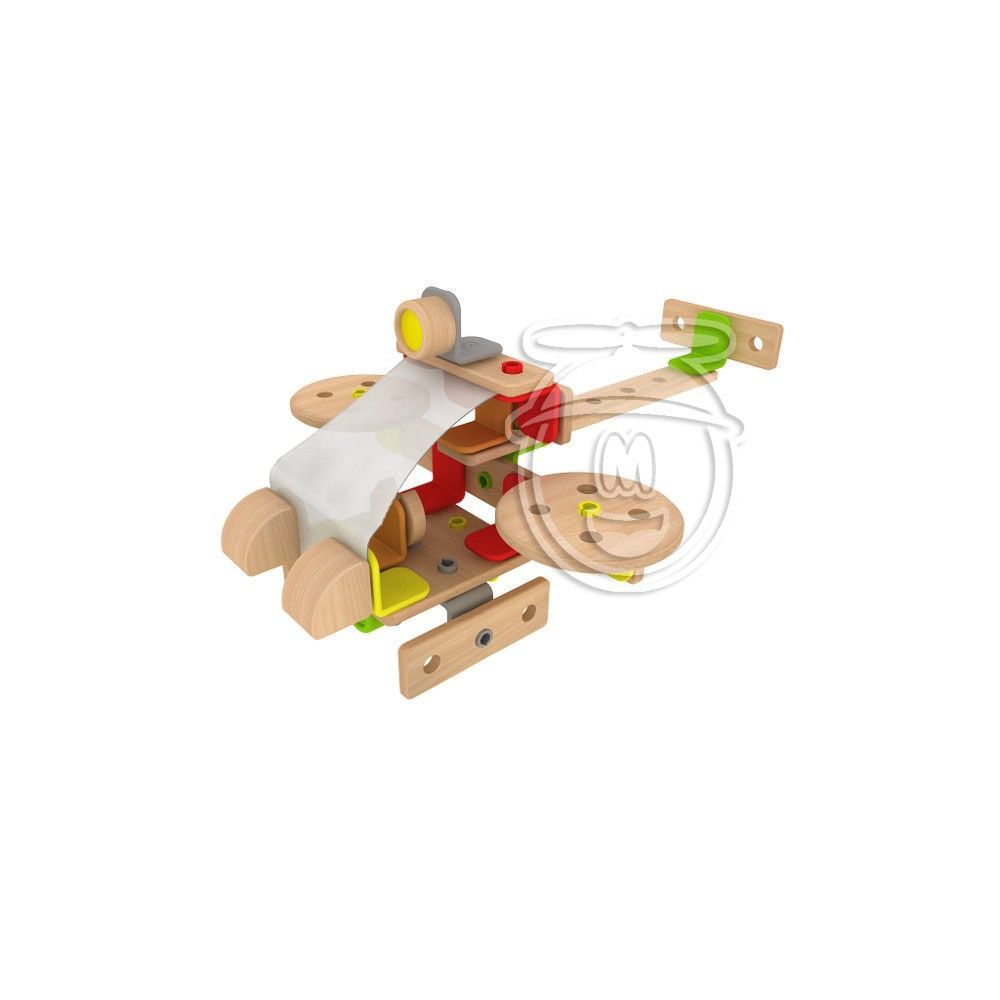 Дървен конструктор в кутия, 218 части