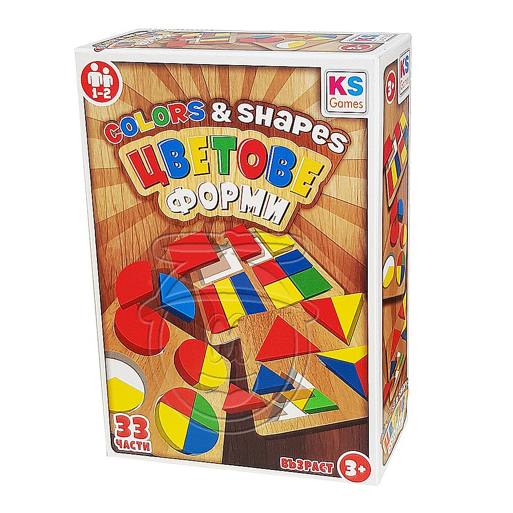 KS Games, Образователен комплект, Цветове и форми