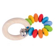 Бебешка дрънкалка със звънче