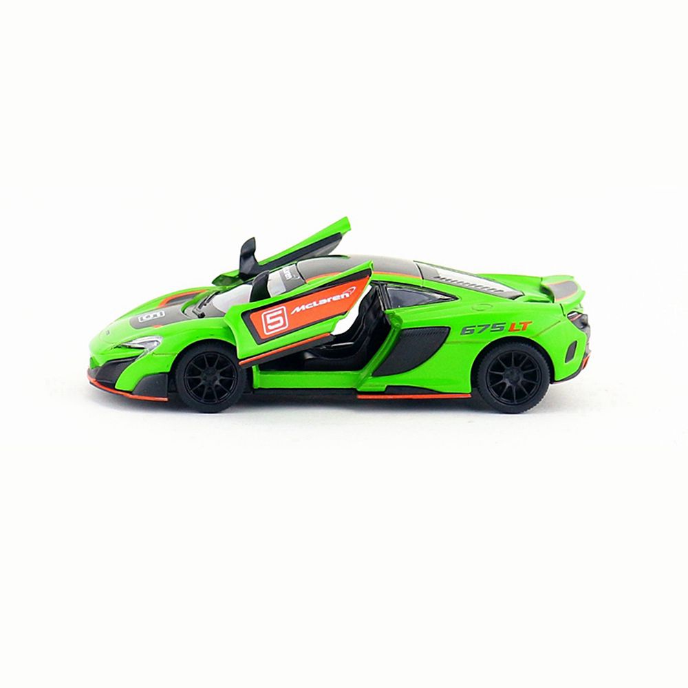 Метална кола, MaClaren 675 LT, зелен