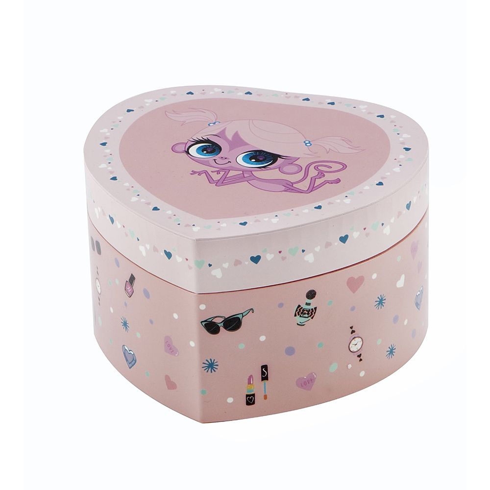 Trousselier, Музикална кутия Голямо сърце Минка Марк Пет шоп