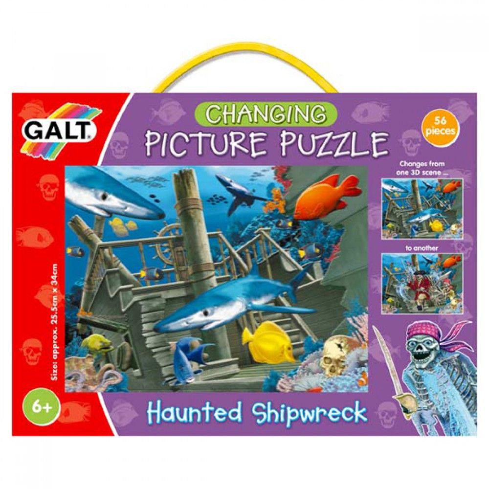 Galt Toys, 3D пъзел "Потъналият кораб"