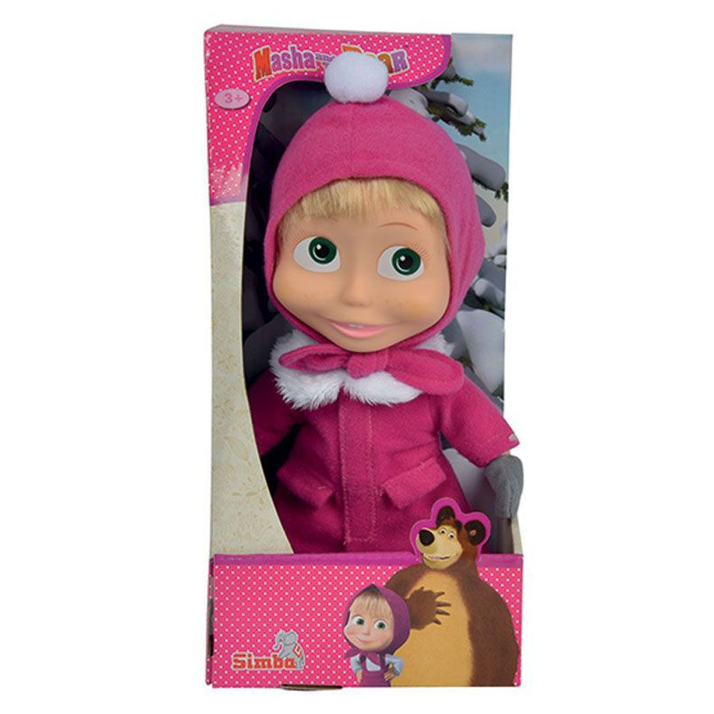 Маша със зимна премяна, Маша и Мечокът