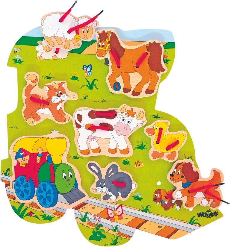 Woodyland, Пъзел за шиене, Веселото влакче