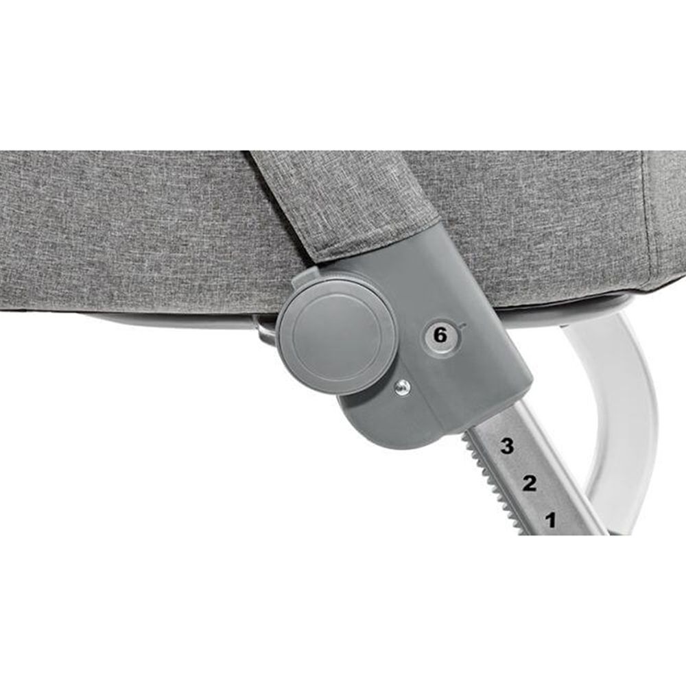 Бебешка кошара UNO, 2 в 1, сива