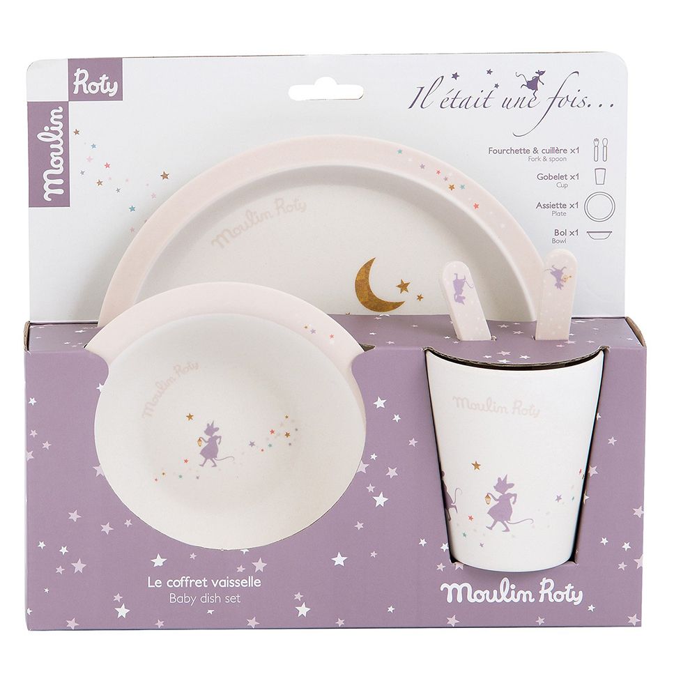 Детски комплект за хранене, Трите мишки-вълшебници