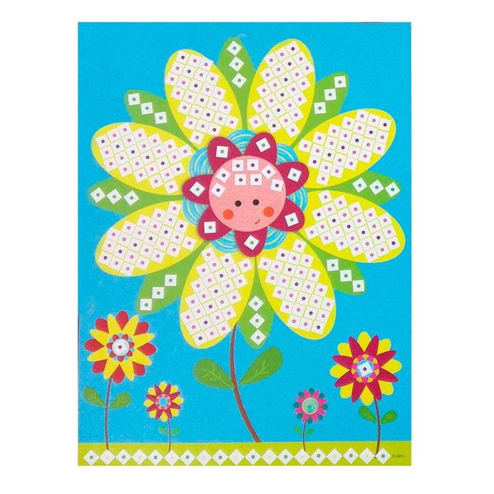 Мозайка с меки елементи, 2 картини, Пролет