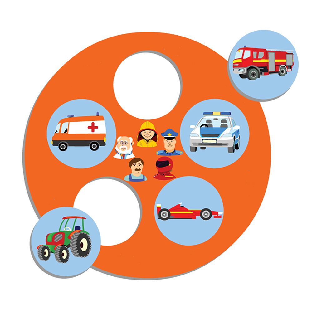 Образователна игра, Аз уча превозните средства