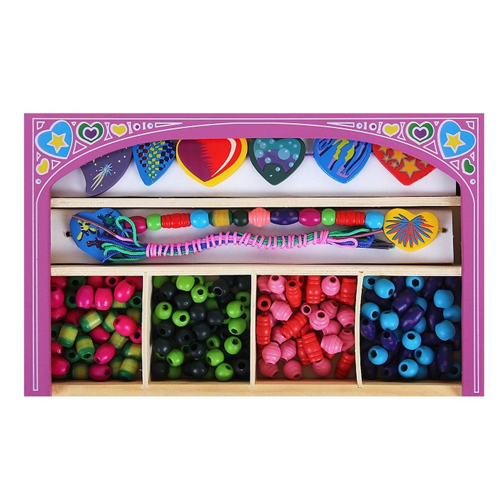 Woodyland, Мъниста в дървена кутия, Сърца