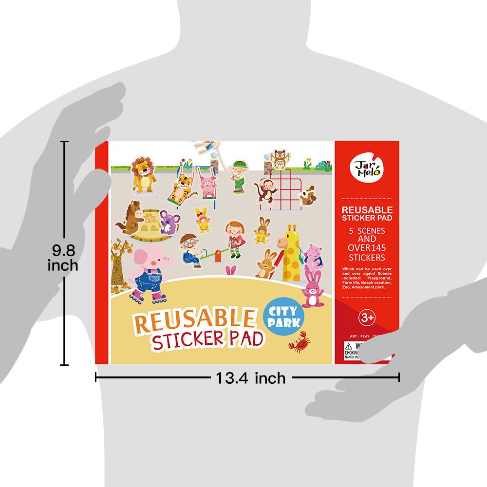 Комплект със стикери за многократна употреба, Светът около нас