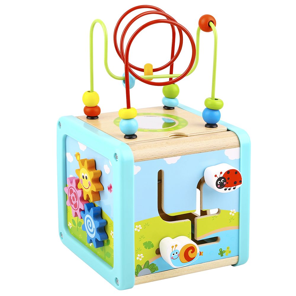 Дидактически дървен активен куб, Слънчев ден