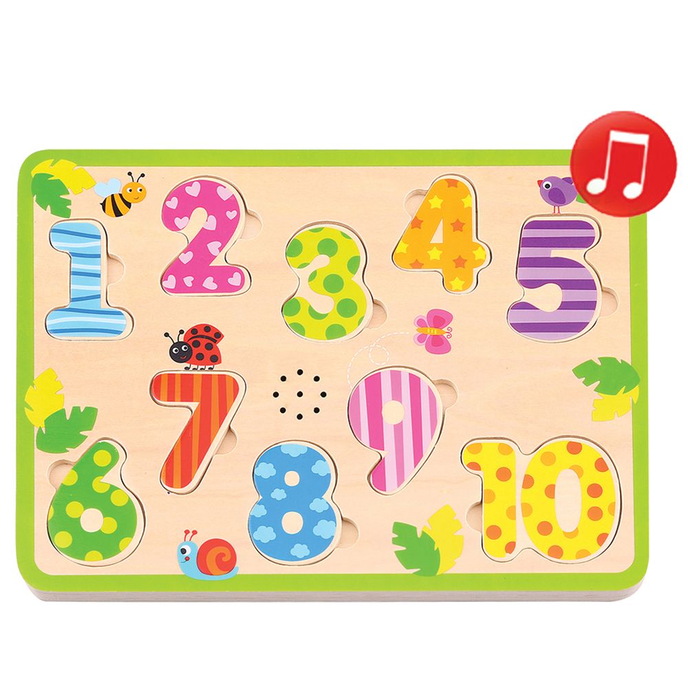 Tooky Toy, Музикален пъзел, Числата от 1 до 10