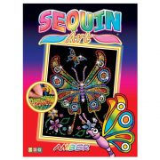 Изкуство с пайети голям размер, Пеперуда