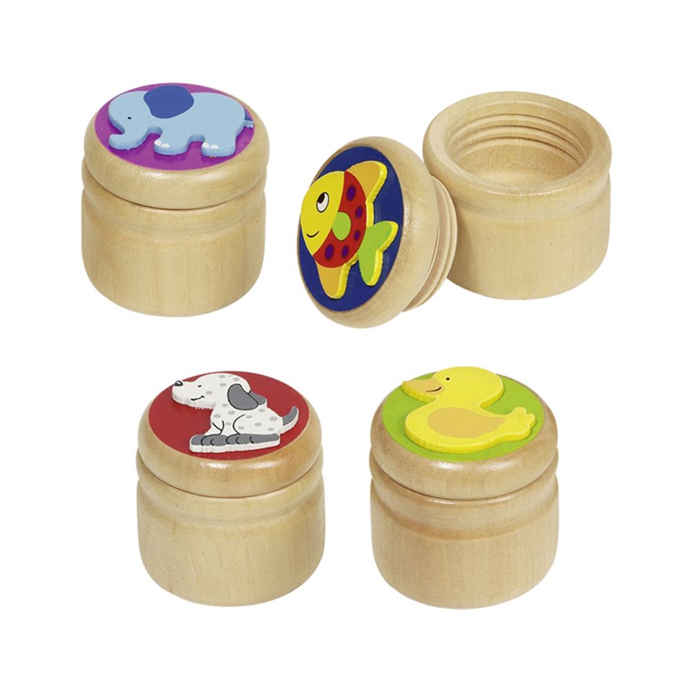 Goki, Кутийка за млечни зъби, слон, пате, риба, куче